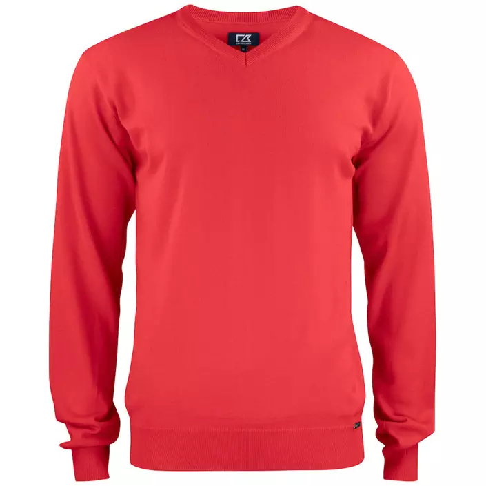 Cutter & Buck Everett Sweatshirt mit Merinowolle, Rot, large image number 0
