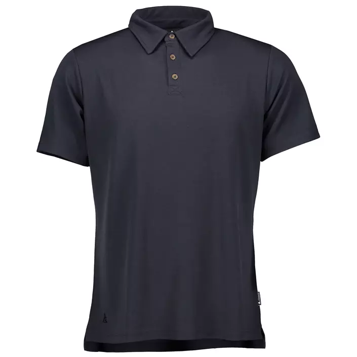 Pitch Stone Tech Wool Poloshirt, Navy, large image number 0