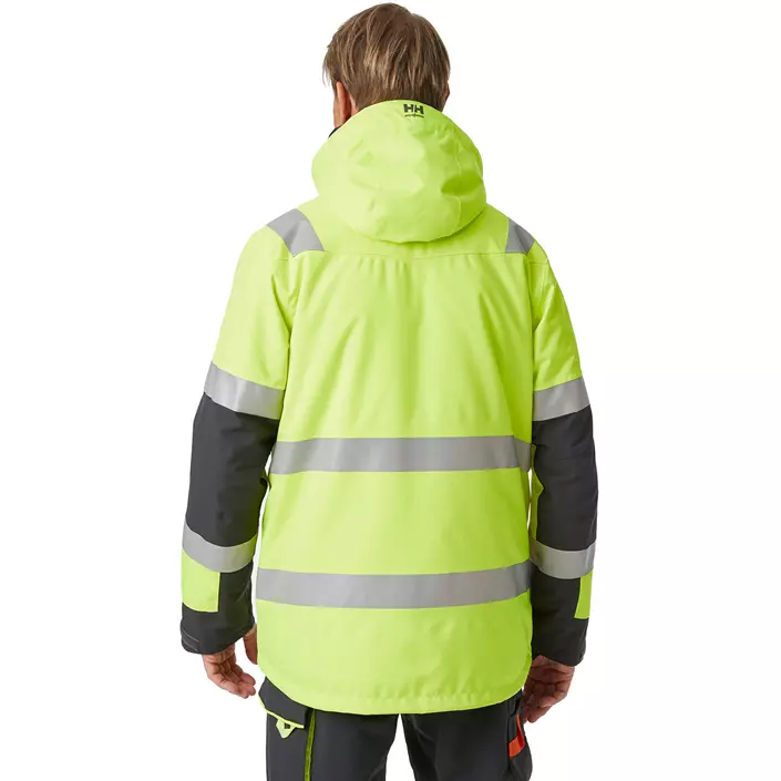 Helly Hansen Alna 2.0 winter jacket, Hi-vis yellow/charcoal, large image number 3