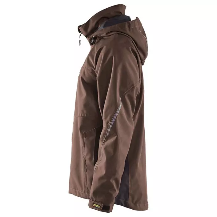 Blåkläder Unite winter jacket, Brown/Black, large image number 3