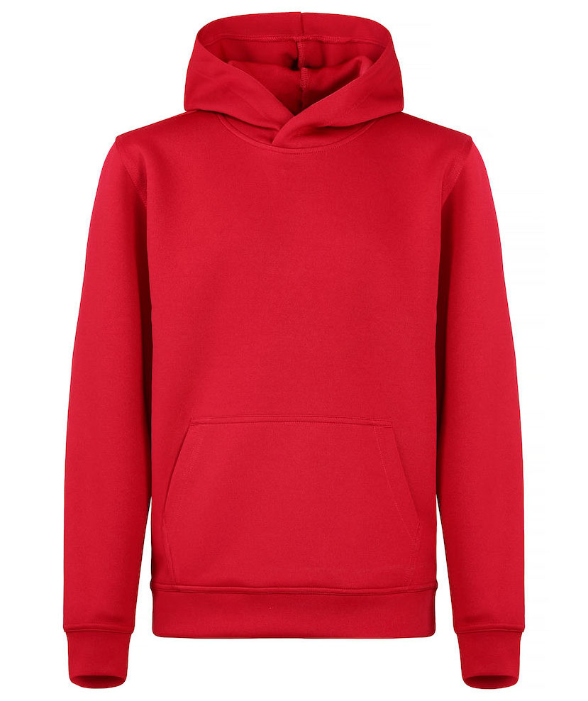 Clique Basic Active h&aelig;ttetr&oslash;je til b&oslash;rn, R&oslash;d, R&oslash;d, swatch