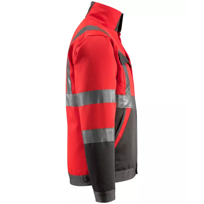Mascot Safe Light Forster work jacket, Hi-vis red/Dark anthracite, large image number 3