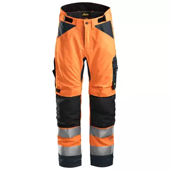 Snickers AllroundWork 37.5® winter trousers+ 6639, Hi-Vis Orange/Steel Grey