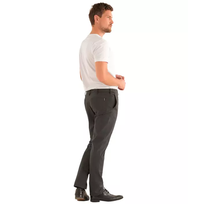 Kentaur chino trousers, Pepita Checkered Black/Grey, large image number 2