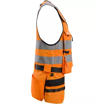 Snickers AllroundWork tool vest, Hi-Vis Orange/Black