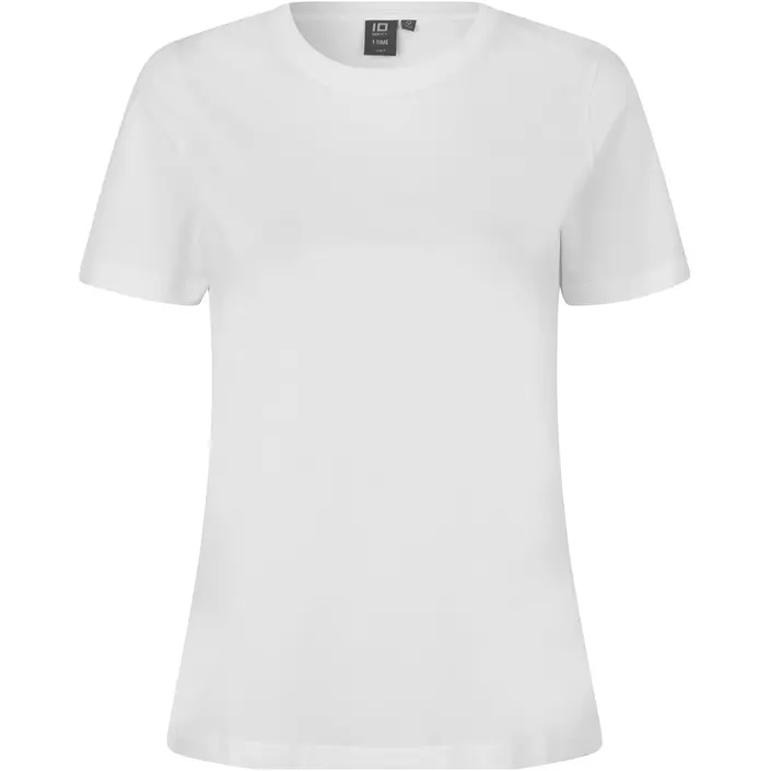ID T-Time dame T-shirt, Hvid, large image number 0