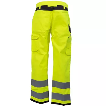 Helly Hansen Brent work trousers, Hi-vis yellow/charcoal
