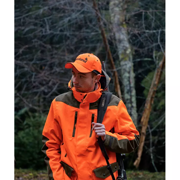 Seeland Venture Rover jacket, Hi-Vis Orange/Pine Green, large image number 1