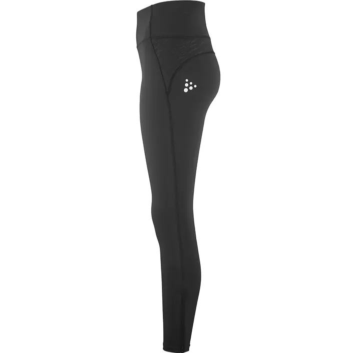 Craft Rush 2.0 women's tights with zipper, Black, large image number 4
