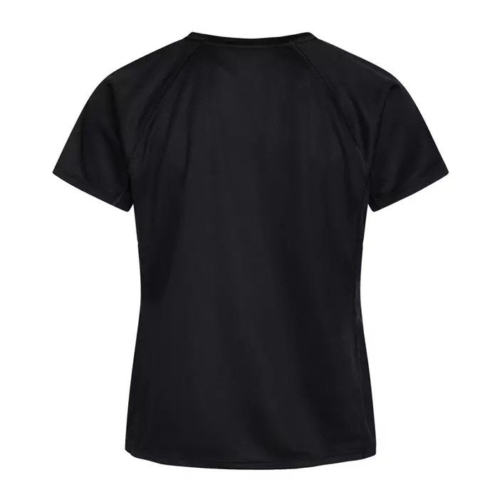 Zebdia women´s logo sports T-shirt, Black, large image number 1