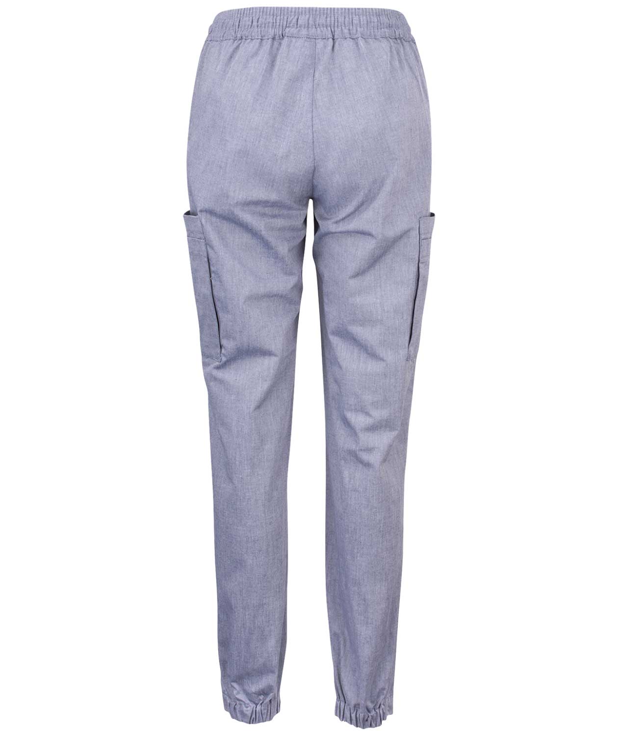 Smila Workwear Loris  trousers, Grey Melange, large image number 3