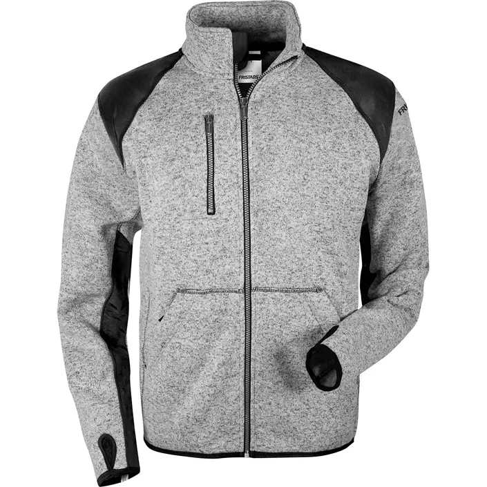 Fristads fleece jacket 7451, Grey/Black, large image number 0