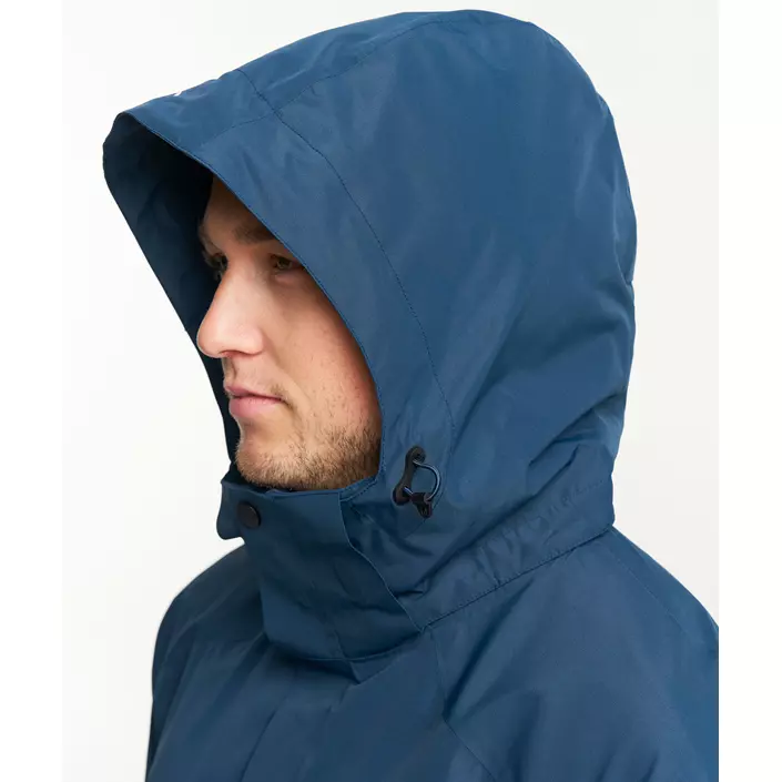 Tenson Westing regnjakke, Mørkeblå, large image number 6