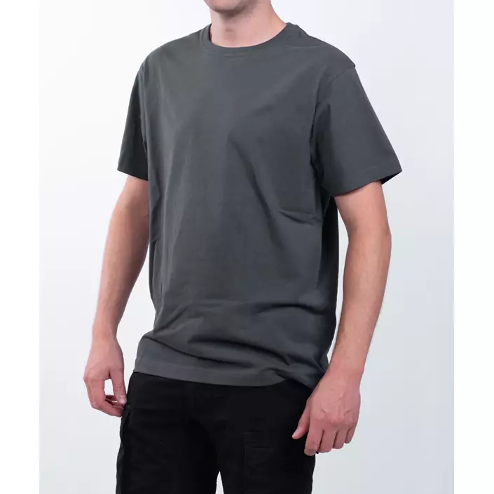 Westborn Basic T-shirt, Steel Grey, large image number 1