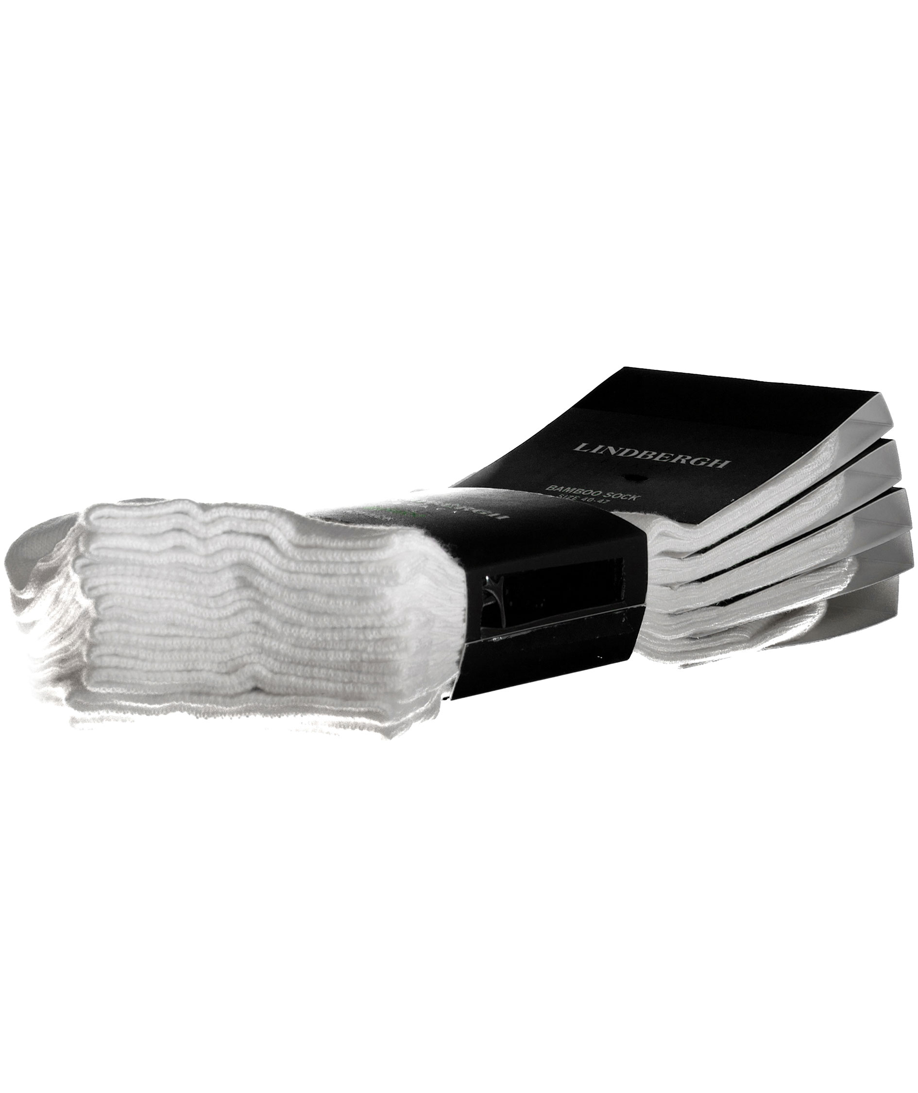 Lindbergh 2-pack ankle socks, White, White, large image number 1