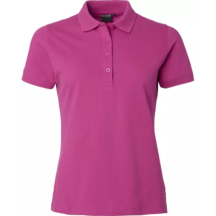 Top Swede women's polo shirt 189, Cerise, large image number 0