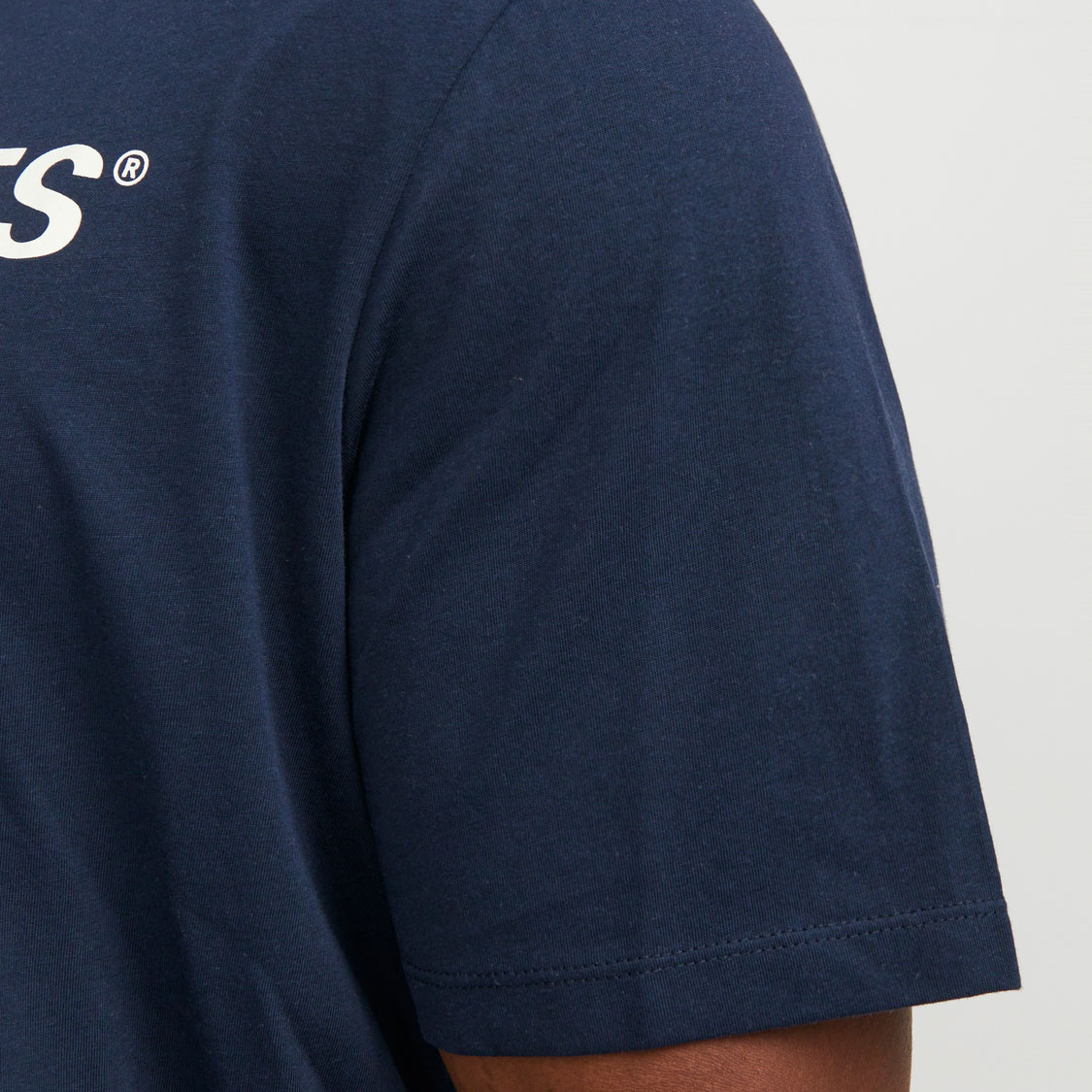 Jack & Jones Plus JJECORP LOGO T-skjorte, Navy Blazer, Navy Blazer, large image number 4