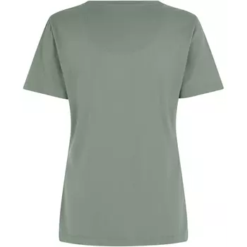ID dame T-shirt lyocell, Støvet grøn