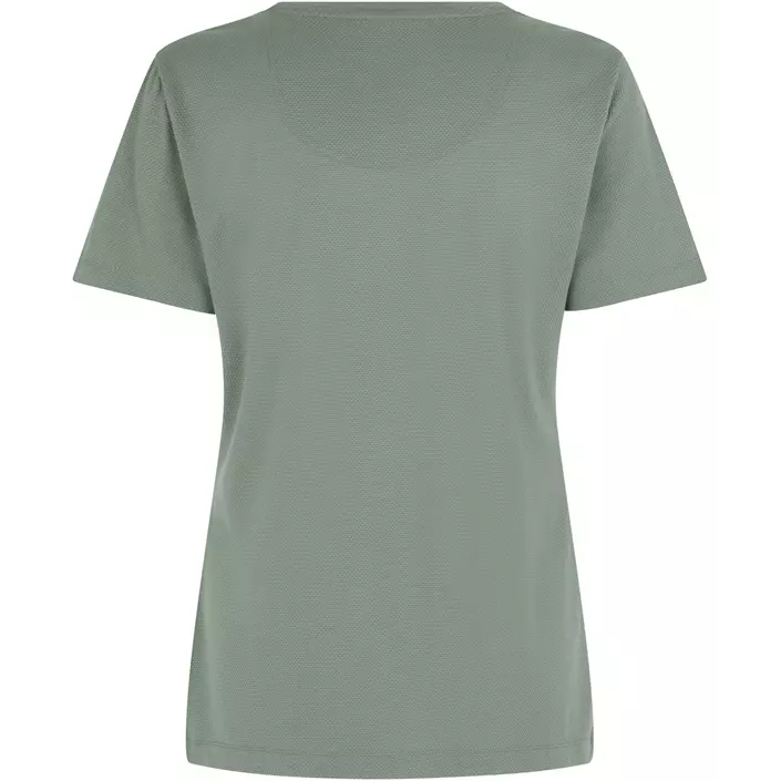ID dame T-shirt lyocell, Støvet grøn, large image number 1