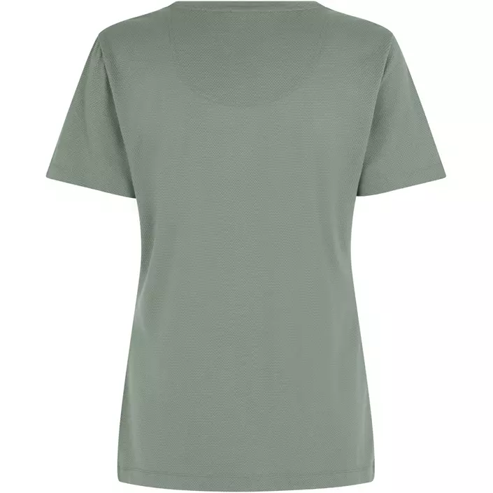 ID dame T-shirt lyocell, Støvet grøn, large image number 1