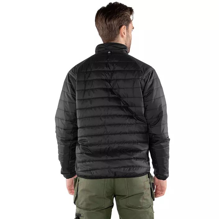 Fristads Green vadderad jacka 4101 GRP, Svart, large image number 2