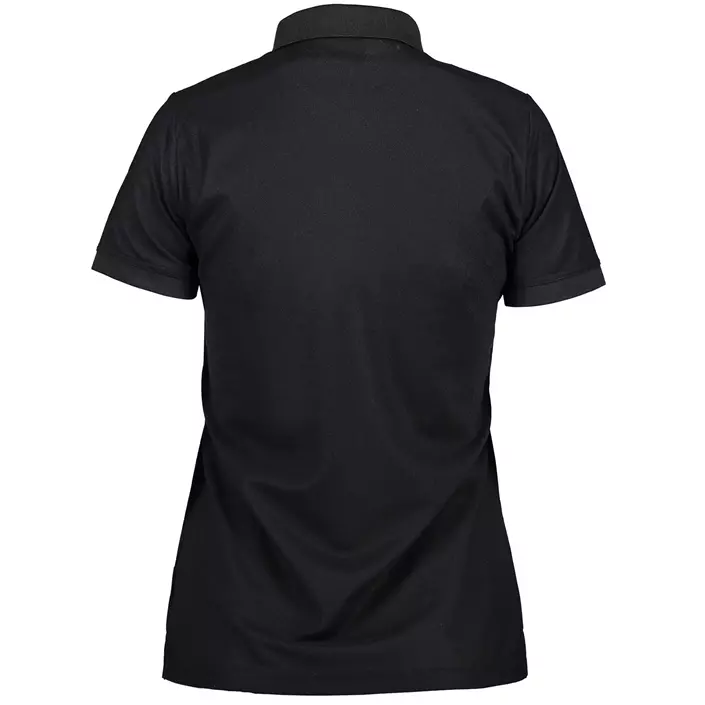 GEYSER women's functional polo shirt, Black, large image number 2