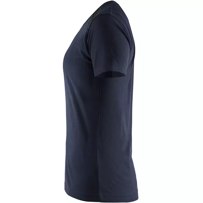 Blåkläder Damen T-Shirt, Dunkel Marine Blau/Schwarz, large image number 2