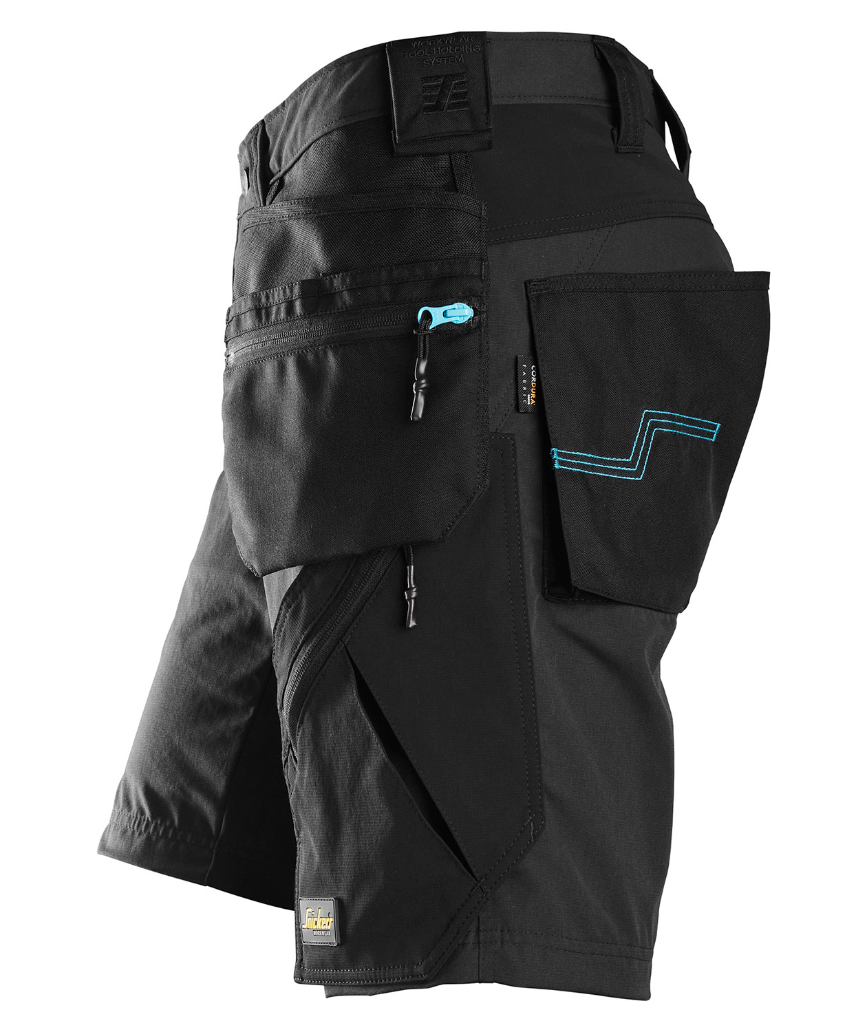 Snickers LiteWork 37.5&reg; craftsman shorts 6110, Black, large image number 3