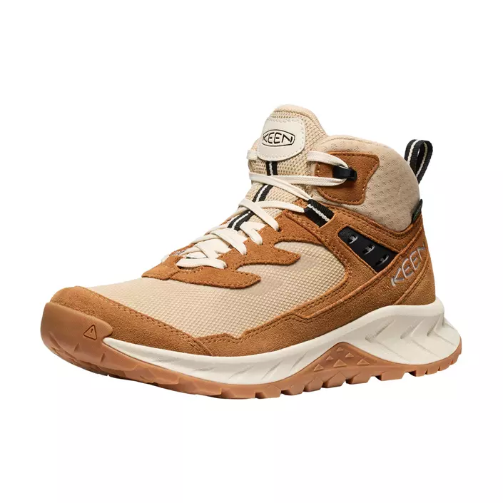 Keen Hightrail Mid WP vandrarkängor dam, Safari/chipmunk, large image number 3
