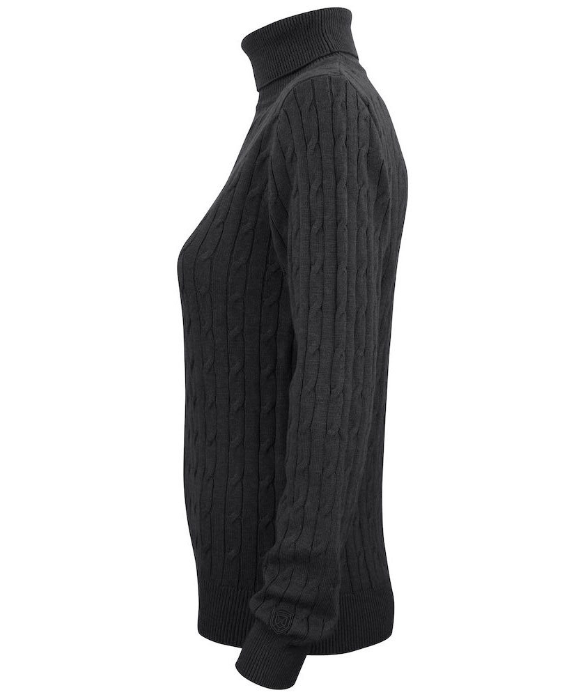 Cutter & Buck Blakely dame rullekrave, Black, large image number 3