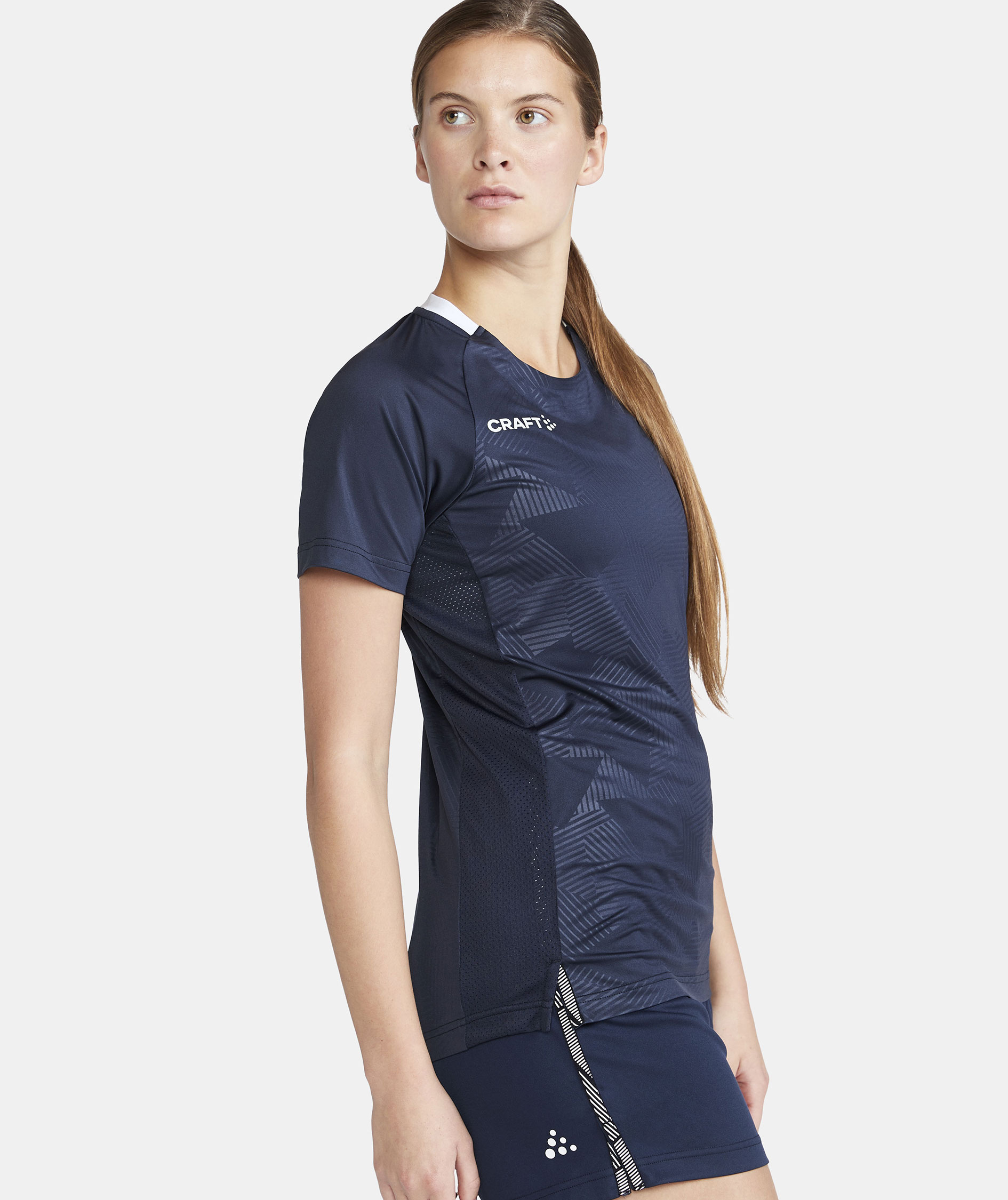 Craft Premier Solid Jersey dame T-skjorte, Navy, large image number 7