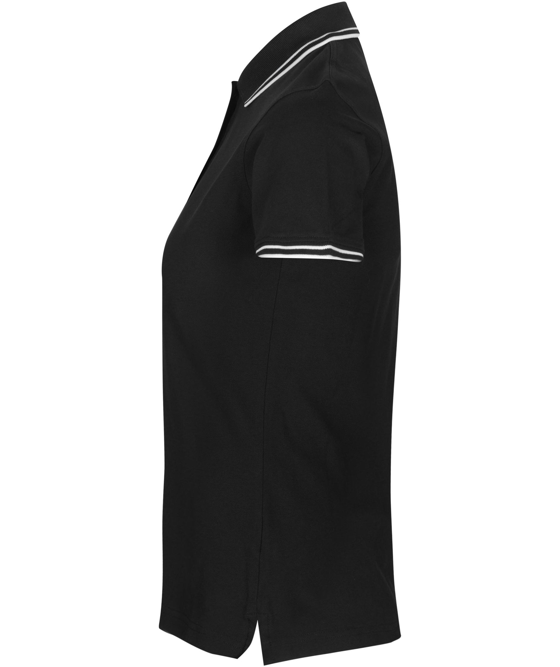 ID stretch women's poloshirt, Black, large image number 2