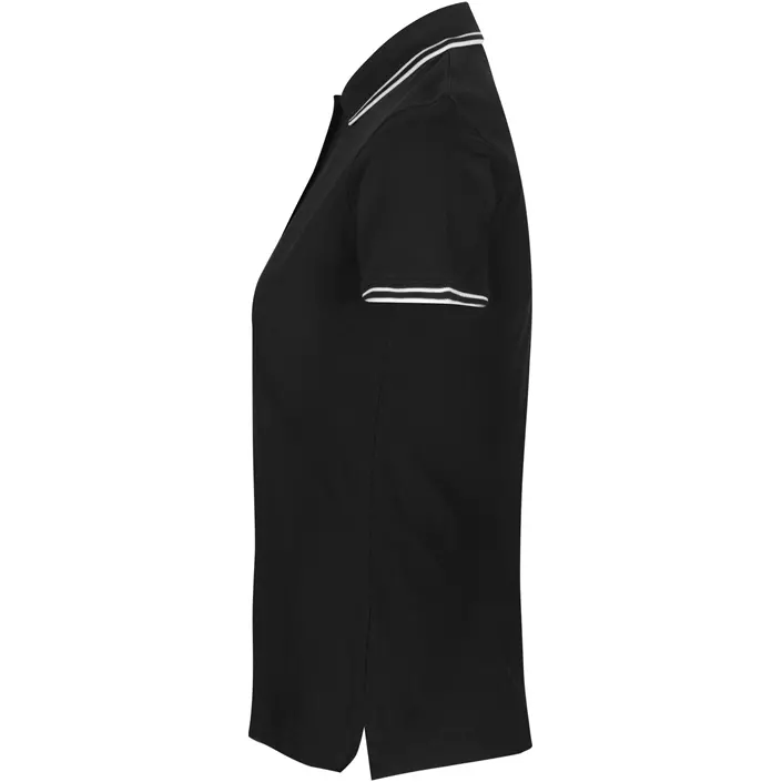 ID stretch women's poloshirt, Black, large image number 2