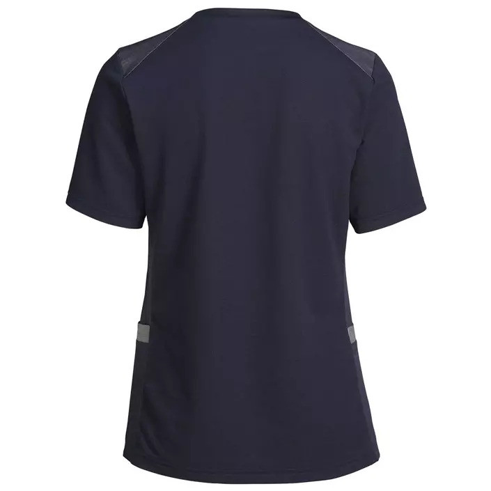Kentaur dame pique T-skjorte, Mørkeblå, large image number 2