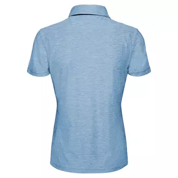 Pitch Stone dame polo T-skjorte, Light blue melange