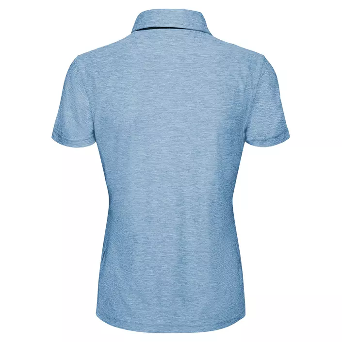 Pitch Stone dame polo T-shirt, Light blue melange, large image number 1