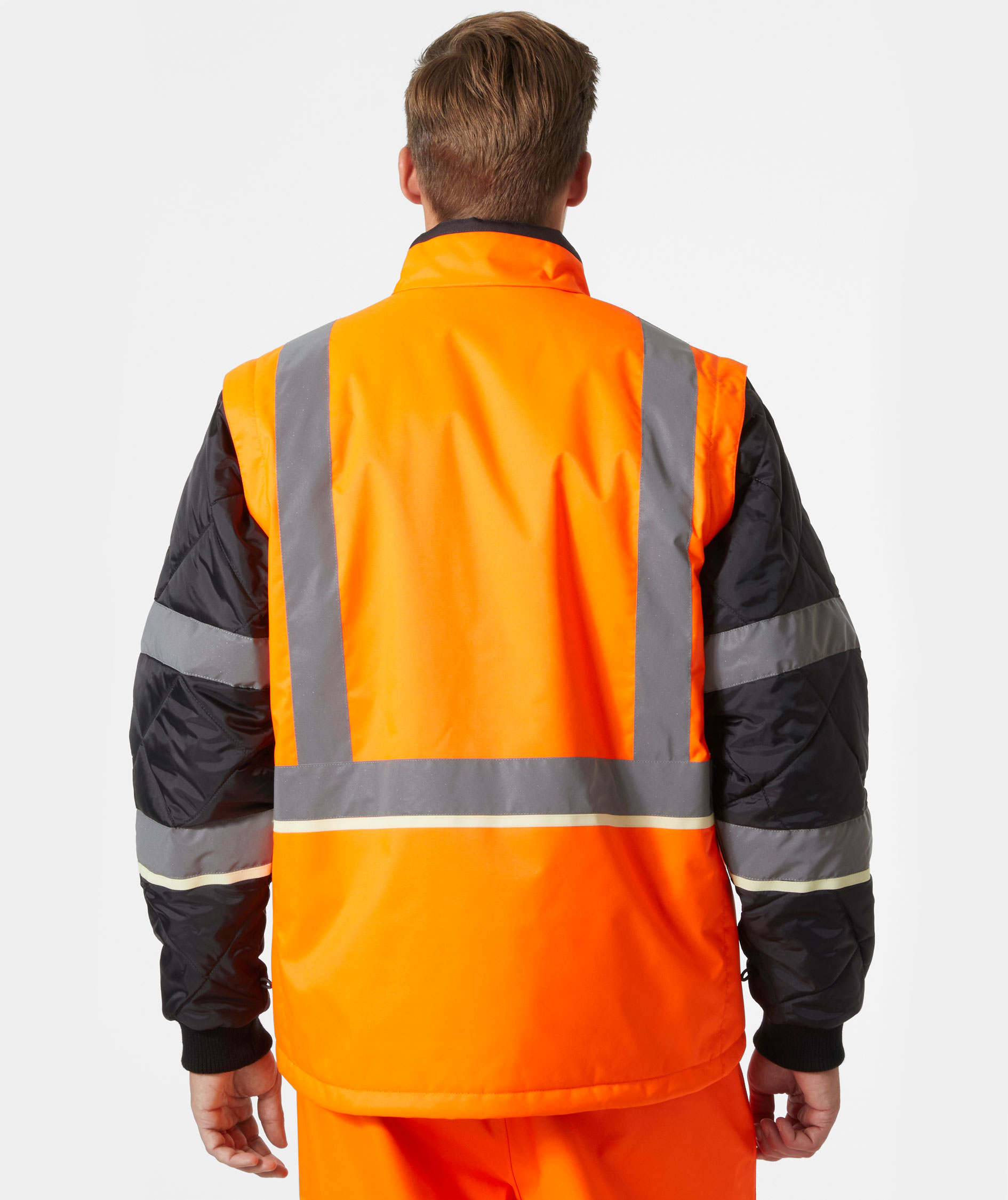 Helly Hansen UC-ME 2-in-1 insulator jacket, Hi-vis Orange/Ebony, large image number 4