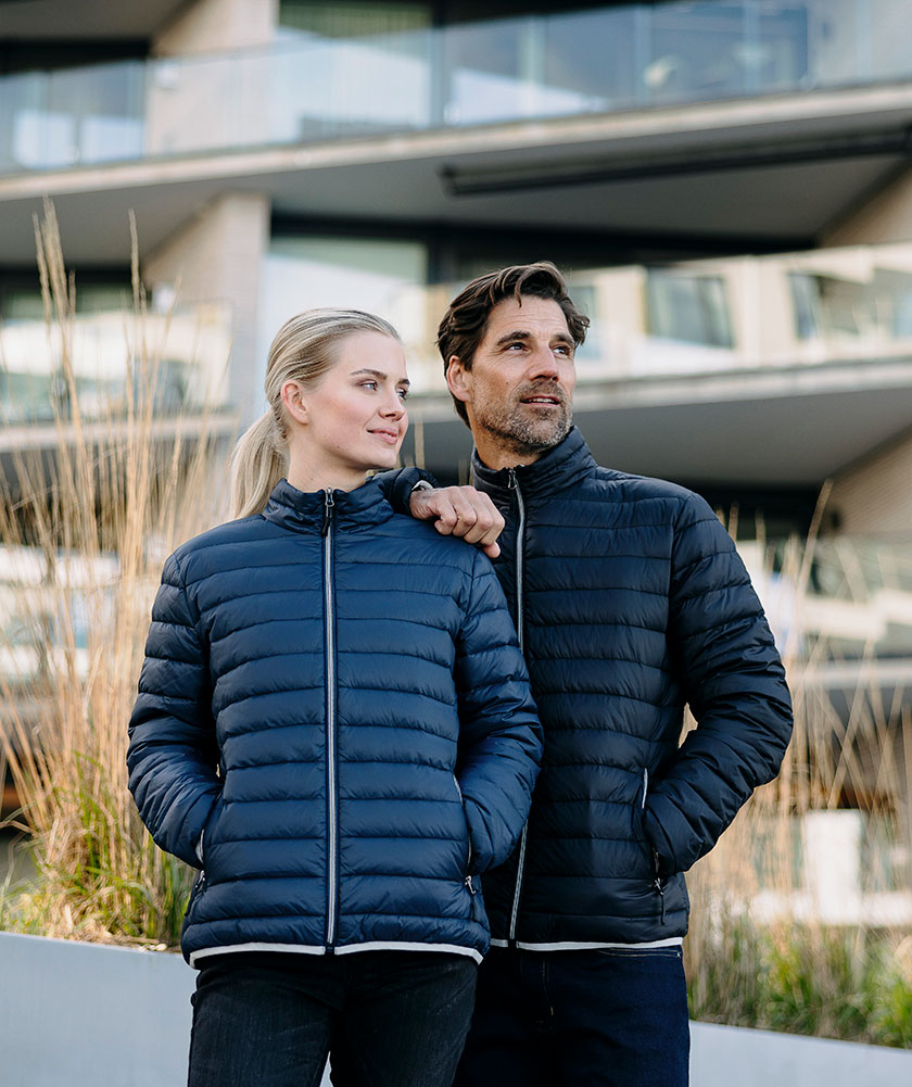 YOU Oslo dunjakke, Marine, large image number 5