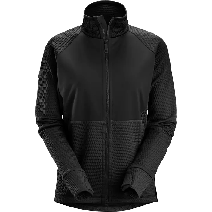 Snickers FlexiWork dame cardigan 8407, Black, large image number 0