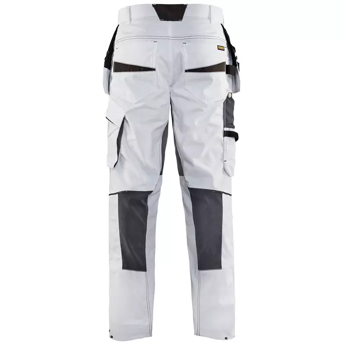 Blåkläder Unite craftsman trousers, White/Grey, large image number 1