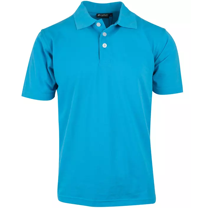 Camus Como polo shirt, Turquoise, large image number 0