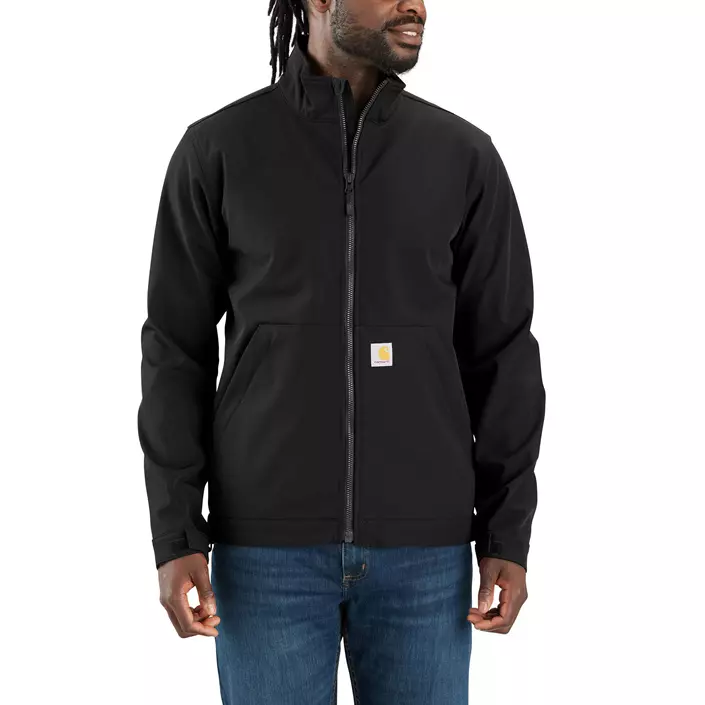 Carhartt Rain Defender softshelljakke, Black, large image number 1