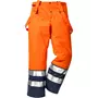Fristads rain trousers 2625, Hi-vis Orange/Marine
