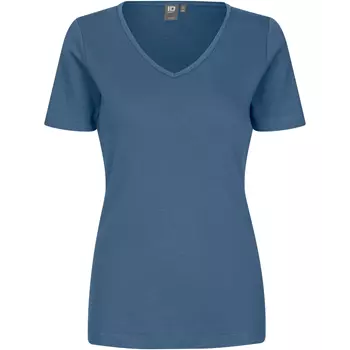 ID Interlock women's T-shirt, Indigo Blue