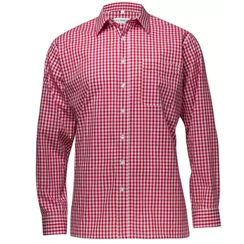 Kümmel Luis Classic fit skjorte, Rød/Hvid