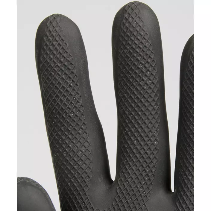 Tegera 81000 6-pack chemical protective gloves, Black, large image number 1