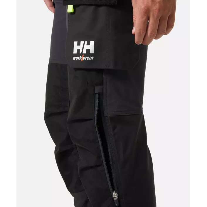 Helly Hansen Oxford 4X Handwerkerhose full stretch, Ebony/Schwarz, large image number 6