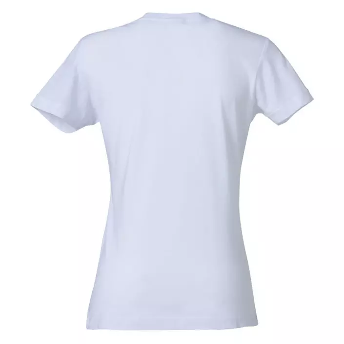 Clique Basic T-shirt dam, Vit, large image number 1
