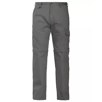 ProJob service trousers with zip off 2502, Stone grey