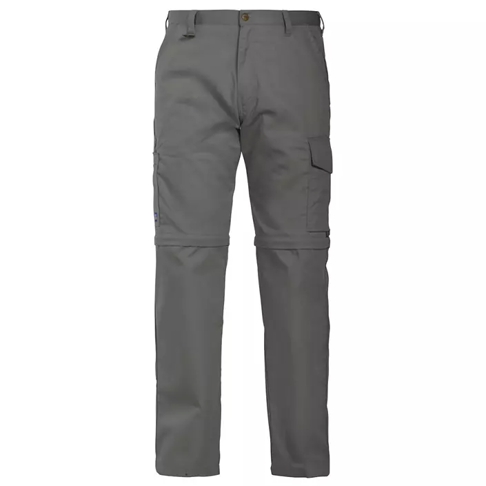 ProJob service trousers with zip off 2502, Stone grey, large image number 0